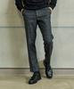 MARTYNBAL Wool Blended Bonded Pants_Grey Glen Check