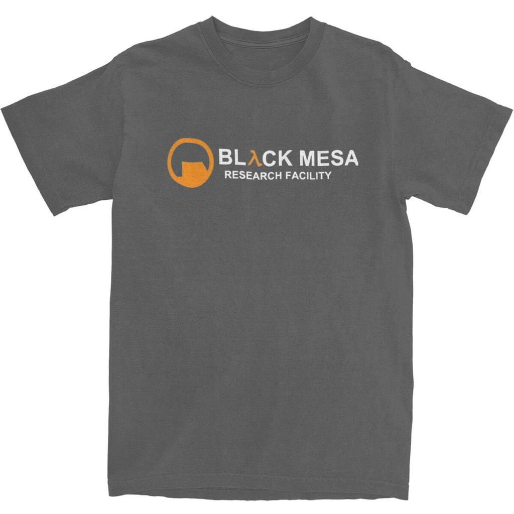 Men T-Shirt BLACK MESA Videogames Halfs Lifes T Shirts Fashion Summer Tee Shirt Vintage Pattern Cotton Tops Gift Idea