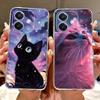 For Oppo A3 A3x 4G Case CPH2641 Luxury Fashion Painted Cover Clear Silicone Phone Case For Oppo A3x OppoA3 OppoA3x 4G Soft Shell