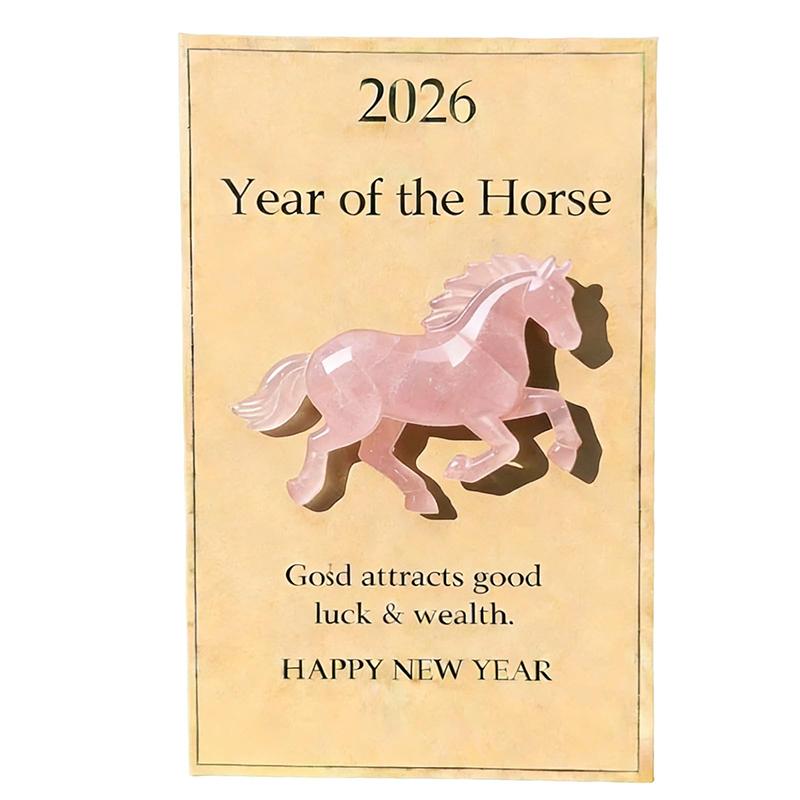 Little Horse Pocket Hug, Lucky Crystal Horse A Symbol Of Strength New Beginnings 2026, A Pocket Hug For Horses