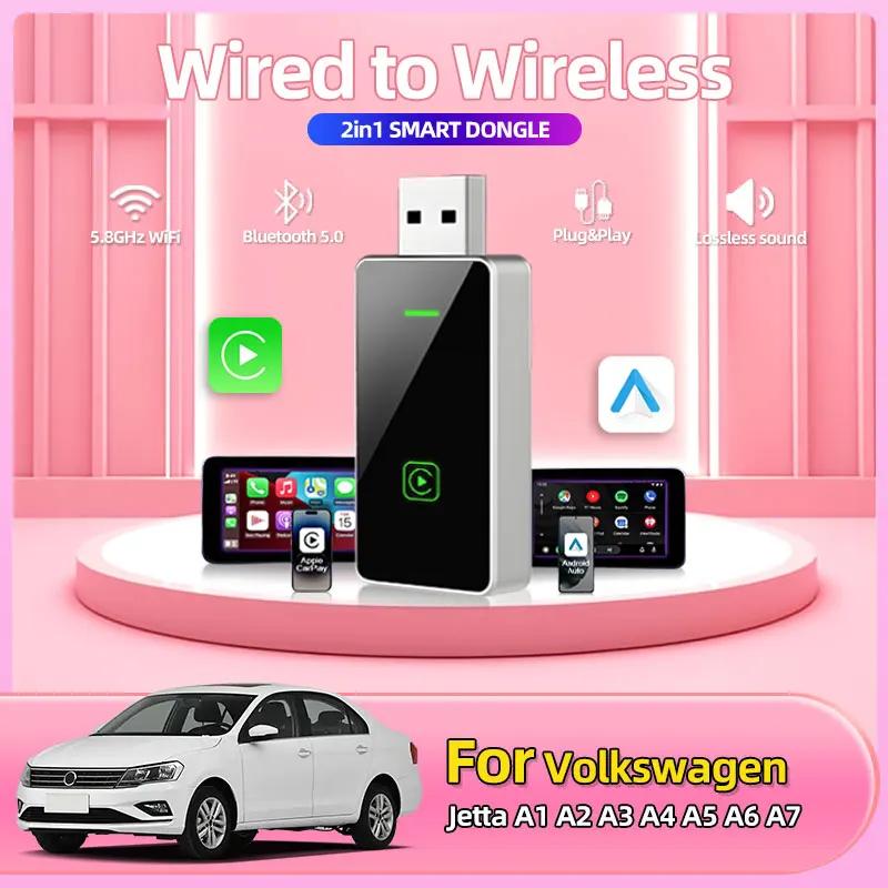 

New Wireless Car Play Wireless Adapter Smart Mini Box Plug And Play WiFi Fast Connect For Volkswagen Jetta A1 A2 A3 A4 A5 A6 A7 чёрный