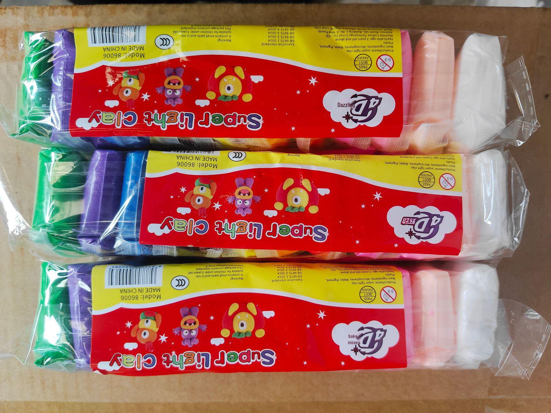 Набор из 36 цветов суперлегкой глины для детей - DIY Ручная работа Игрушки с инструментами