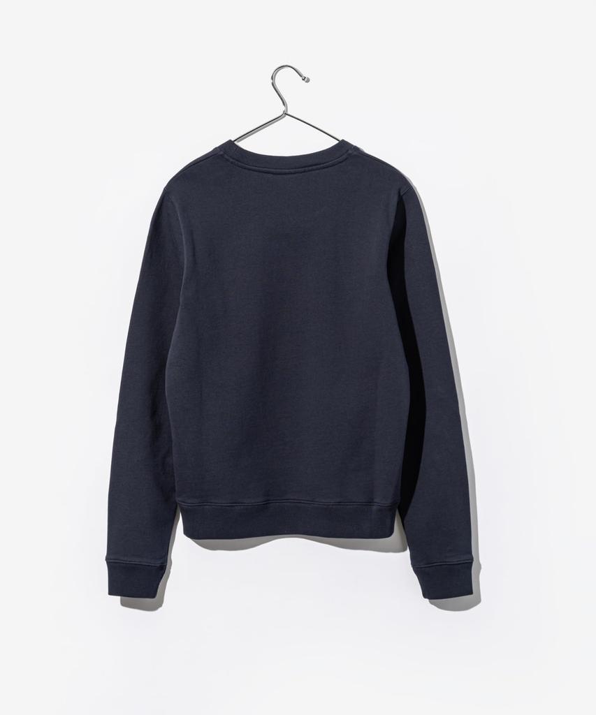 Maison Fox Champion Regular LW00310KM0001 Kitsuné Women's Sweatshirt, Navy, [Used]