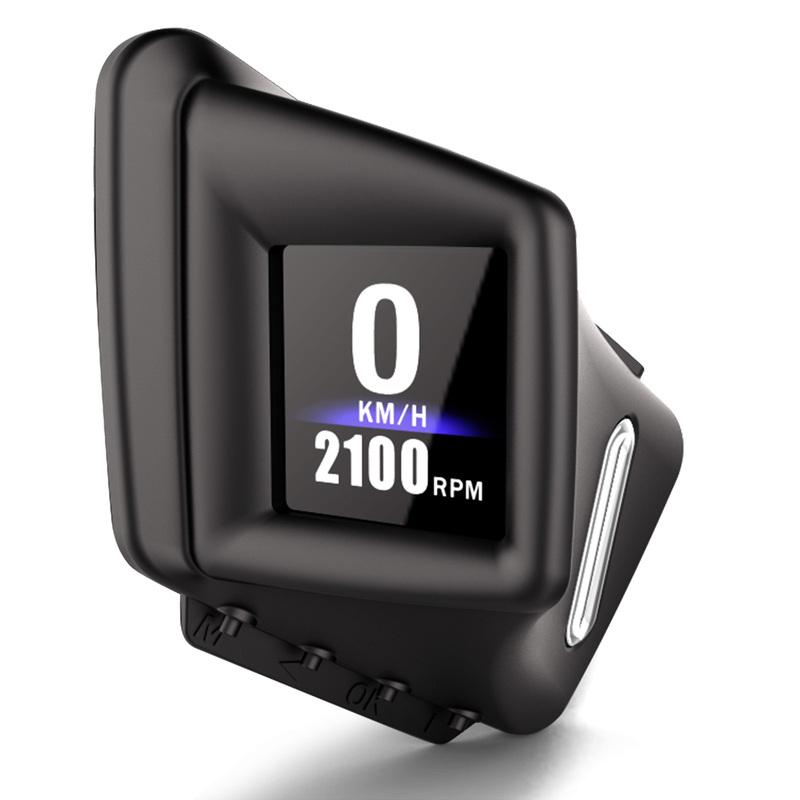 P8 HUD OBD2+GPS On-board Computer Head Up Display Car Tachometer Turbo Oil Pressure RPM Water Temp Speedometer