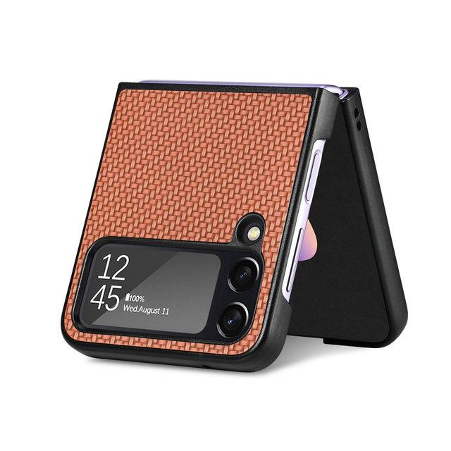 Matný skládací kryt proti otiskům prstů pro Samsung Galaxy Z Flip 4 5g Flip4 Flip3 Flip 3 Protiskluzový kryt pro pouzdra Samsung Z Flip4