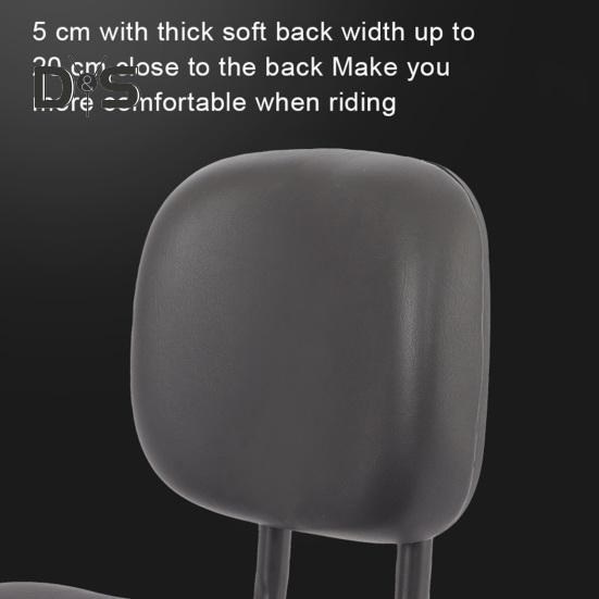 Fotelik rowerowy z regulacją wysokości oparcia Wyściełana lateksem poduszka Trójkołowy rower górski Rower szosowy Podparcie pleców Siodło zamienne Akcesoria rowerowe