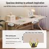 Modern Computer Desk for Home or Office - Simple Study, Gaming, or Bedroom Desk