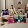 Cartoon I-Invader Z-Zim Pillow Case Plush Fabric Soft Double Sided Print Sofa Cushion Cover Throw Pillow Covers