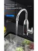 Stainless Steel Instant Hot & Cold Electric Kitchen Faucet