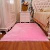 Alfombra Redonda de Felpa Mejorada de Imitación de Lana para Sala de Estar, Dormitorio o Uso como Esterilla de Yoga