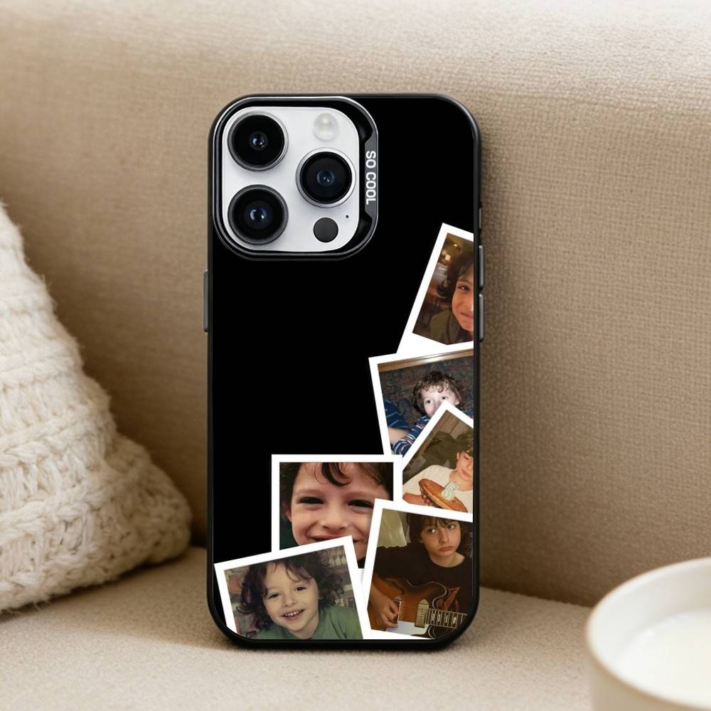 F-Finn Wolfhard Actor Phone Case For iPhone17, 16,15,14,13,12 Pro Max Black Candy Matte Shockproof Cover