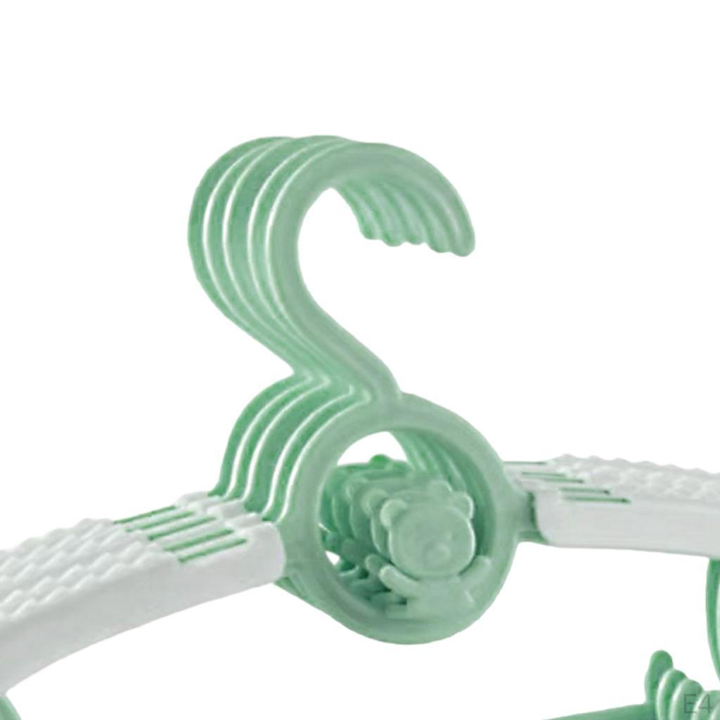 5 Clothes Hangers Space Saving Nursery for Newborns