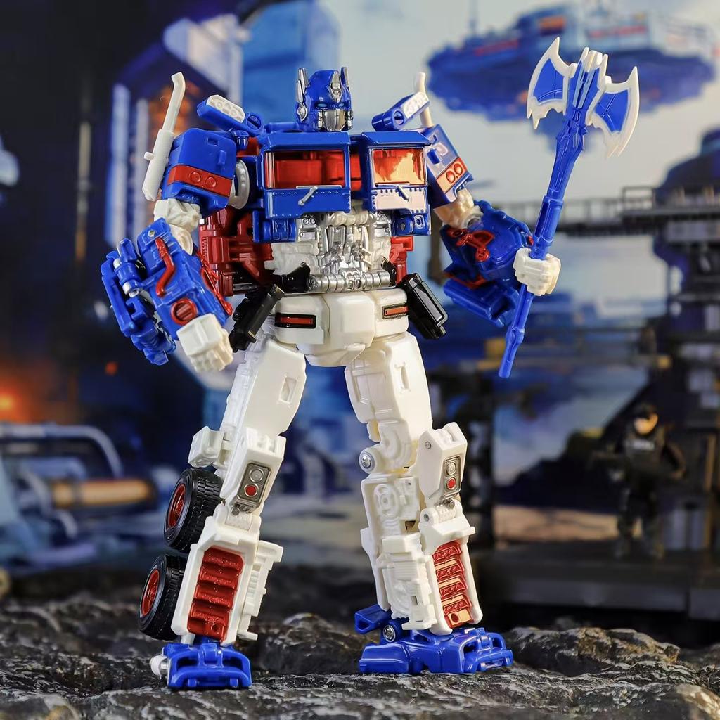 In Stock Truck Transform Double Inscription Limited Edition Alloy Autobots Robot Model Mecha Toy Ornament Collection Boy Gift