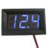 DC4.5V-30V Voltage Panel Meter LED Display 0.56 Inch Volt Instrument Tool Voltage Gauge for 6V 12V Electromobile Motorcycle Car