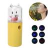 Portable   Facial   Moisturizing Handy Cool Mist Sprayer with Color Light Function