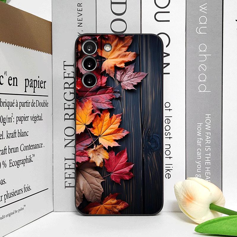 Vintage Autumn Fall Maple Leaf Pattern Phone Case for Honor Huawei 200 100 400 PRO 90 80 70 Lite Magic 8 7 6 5 Pro 5G Soft Cover