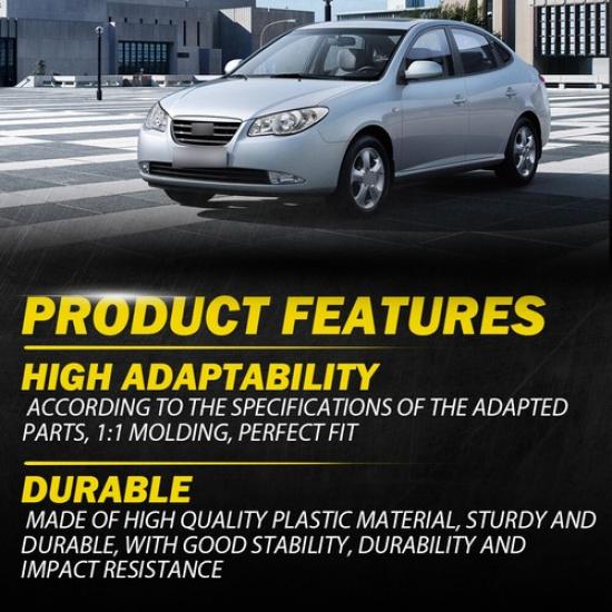 Interior Inner Door Handle Gray Front Driver Side Fits 01-05 Hyundai Elantra B