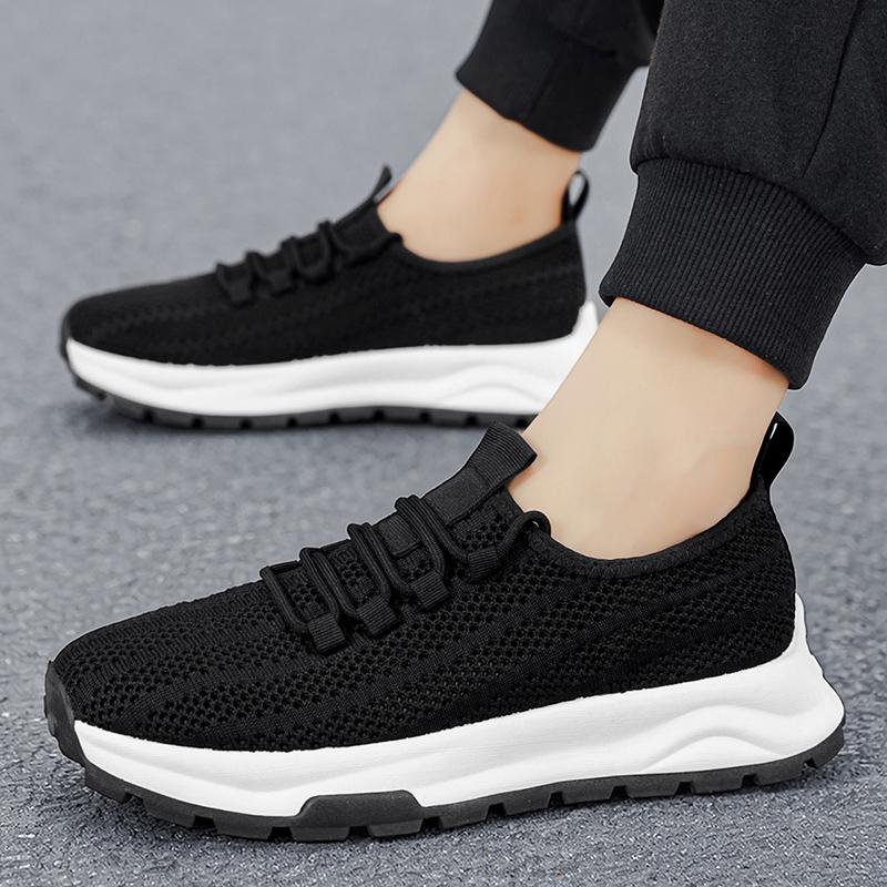 Summer Mesh Breathable Deodorant Hollow Out Men Shoes Soft Sole Running Sports Sneakers