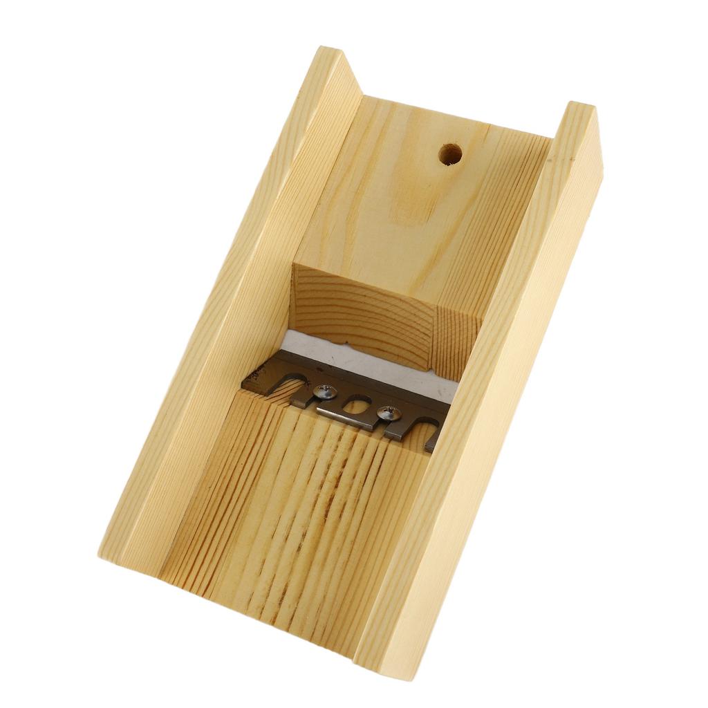 Soap Beveler DIY Adjustable Pine Wood Hand‑Made Soap Cutter Planer Trimming Tool