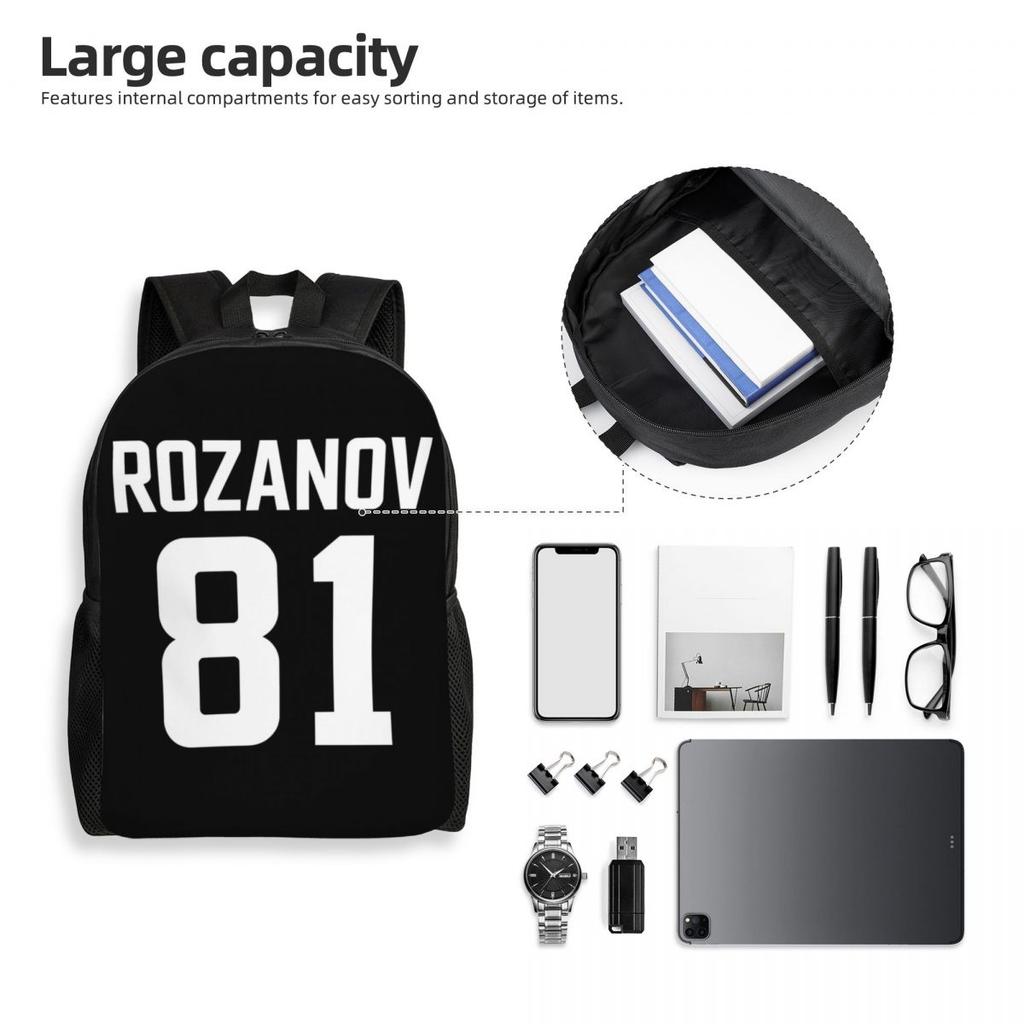 Heated Rivalry Humorous Backpack for Kids Girls Boys Hollander and Ilya Rozanov Backpacks Bag for Toddlers Kindergarten