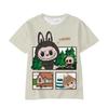 Personalized Cute Cartoon Anime Image 3D Digital Printing Summer Tops Fashion Breathable Children's Short T-shirt