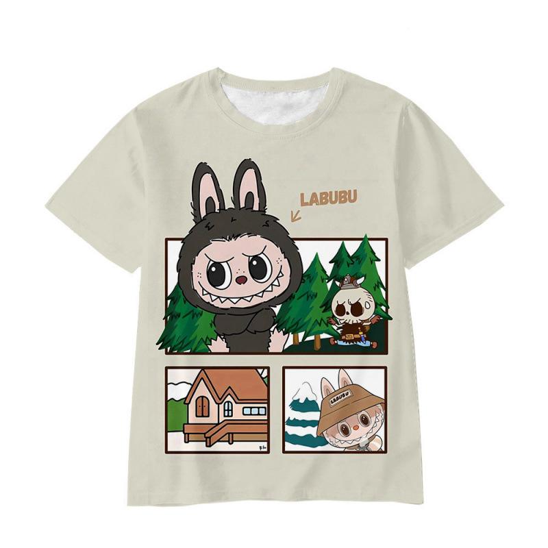 

Персонализированная милая мультяшная аниме-картинка 3D цифровая печать летние топы модная дышащая детская футболка с коротким рукавом 170