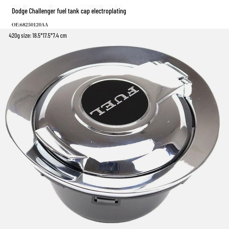 Carbon Fiber Fuel Tank Cap for 2008-2019 Dodge Challenger (Part 68250120AA)