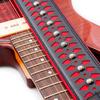 Straps 6cm ARMOUR RED RightOn! Guitar/Bass Strap, Wide, 100-150cm,