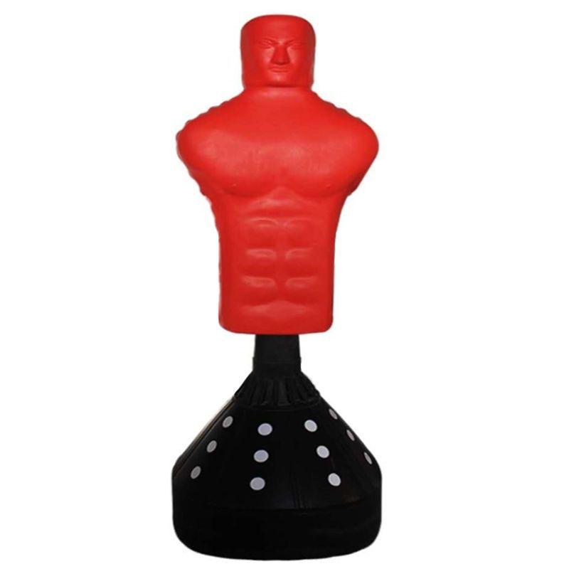 XSZ Silicone Human-Shaped Boxing Dummy: Adult Professional Freestanding Rubber Sandbag for Taekwondo and Sanda Training.