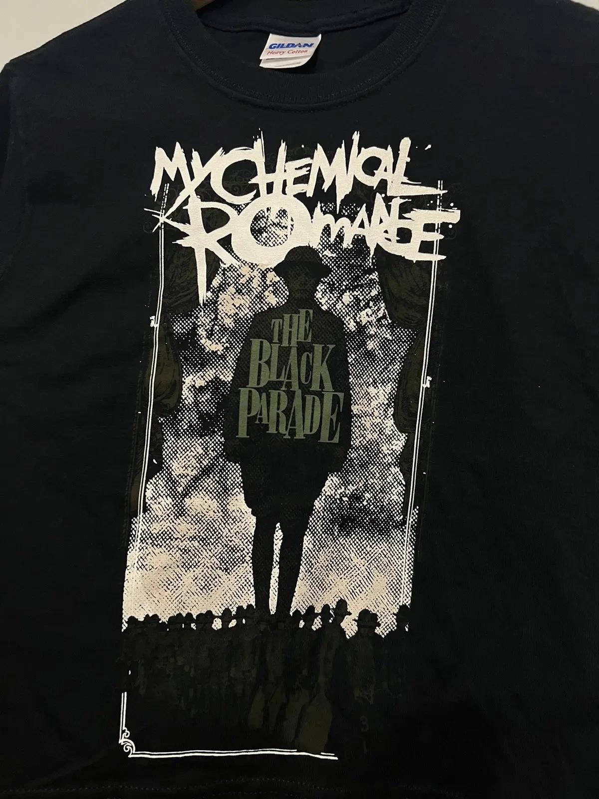 

Rare My Chemical Romance Rock Retro Band T-shirt, 2000s Y2K Style Men s Short Sleeved Shirt - Men s Summer Cotton Graphic Tee 5XL