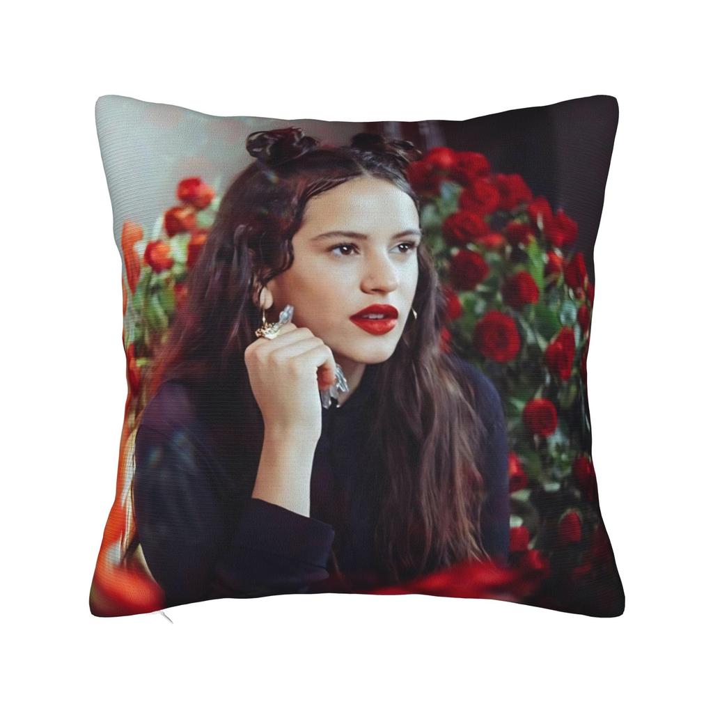 LUX Rosalia Spain sing Concert Pillow Cover Stuff Printed Cushion Cover Decorations  Pillow Case Cover Living Room MultiSize