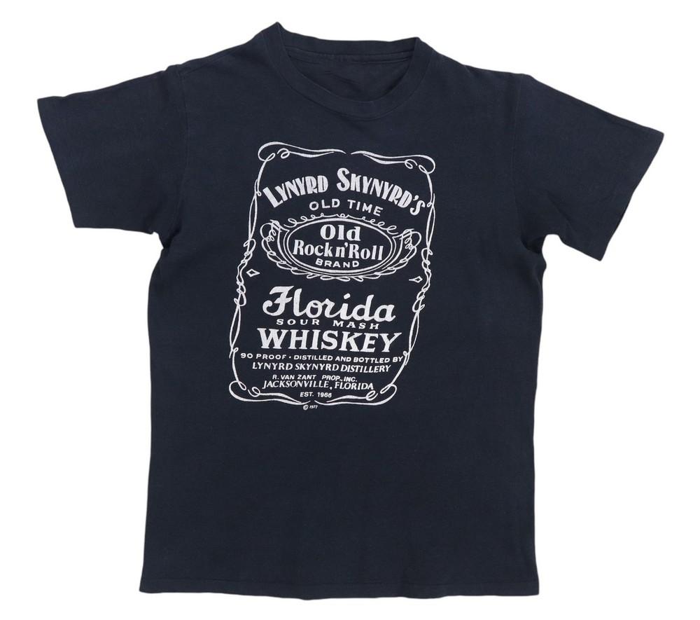

НОВЫЙ 1977 Lynyrd Skynyrd Whiskey Футболка Унисекс Размер S-5XL Репринт Унисекс Футболка L