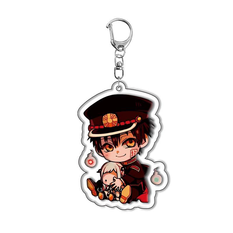 Layered Hanako-kun Acrylic Keychain Pendant Anime Figurine 