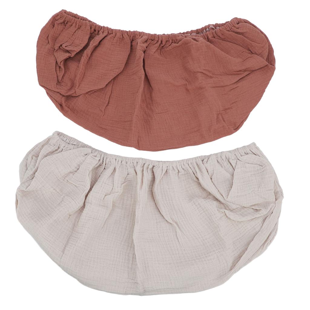 2pcs Changing Pad Cover Soft Breathable Diaper Changing Table Pad Cover Solid Color Changing Pad She