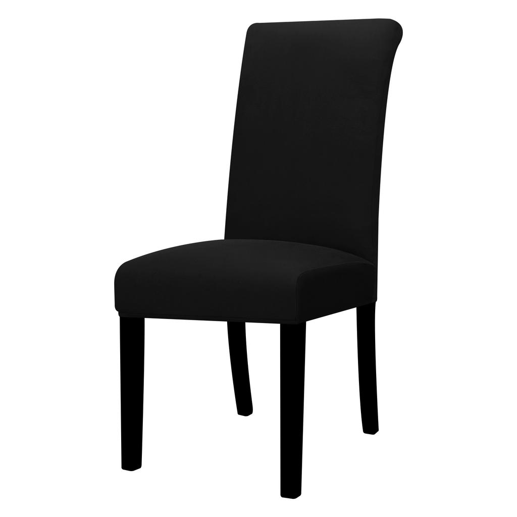 Elastic Solid Color Chair Cover Spandex Stretch Slipcovers Chair Seat Covers for Kitchen Dining Room Wedding Banquet Home Decor