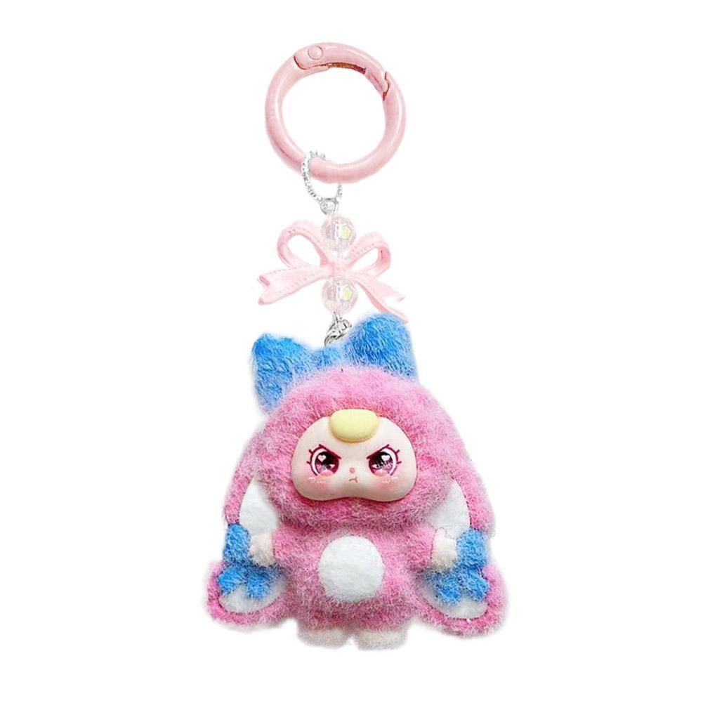 Mini Cartoon Babythree Keychain Cute Doll Gift Diy Pendant Accessories Decoration Kawaii Pendant Bag Pendant