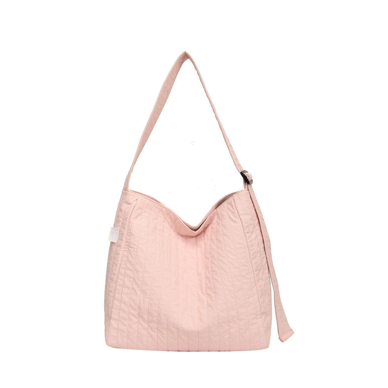 

Женская сумка-тоут большой вместимости, сумка через плечо для поездок на работу розовый