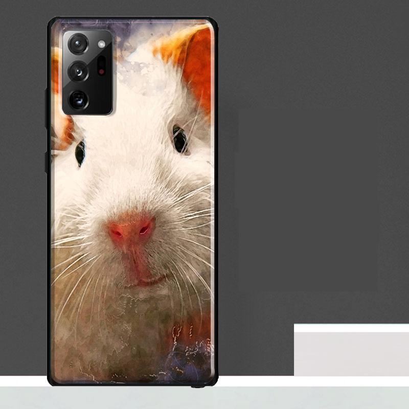 Funny Guinea Pig Case For Samsung Galaxy S25 S24 S23 Ultra S9 S10 S20 S21 S22 Plus S23 FE S25 FE Phone Cover