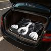 1pc Fashionable Non-Slip Car Trunk Mat, Cute Border Collie Design, Durable Polyester