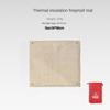 Glass Coated Camping Fireproof Cloth Fiberglass Multidimensional Outdoor Under Grill Mat Blanket Black/Khaki Flame Retardant Mat