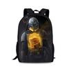 Mandalorian Grogu Batoh pro děti s dvojitým popruhem z odolného nylonového materiálu