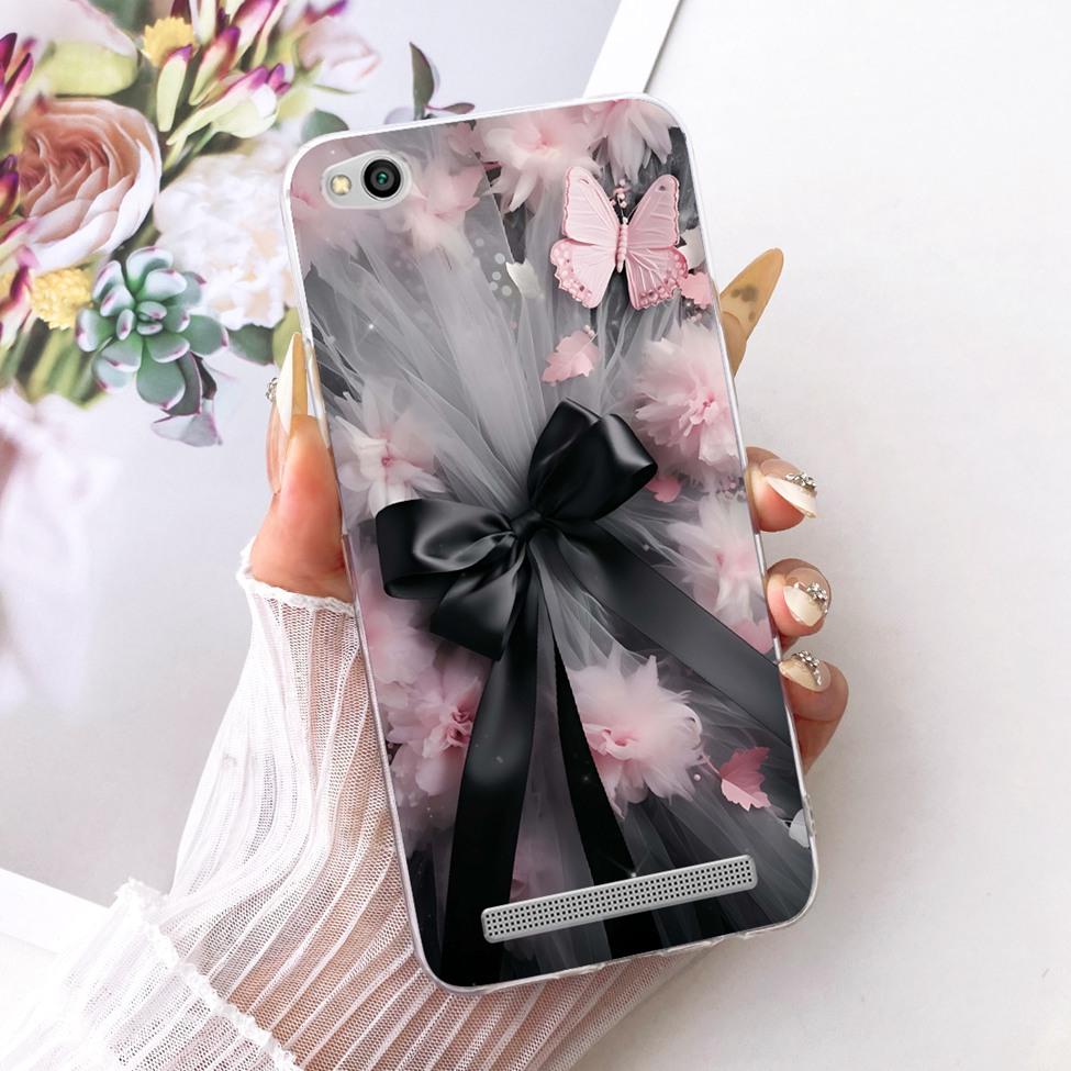 For Redmi 3 Clear Case Aesthetic Luxury Cute Cat Fashion Butterfly Funny Painted Funda For Xiaomi Redmi 3 Casing