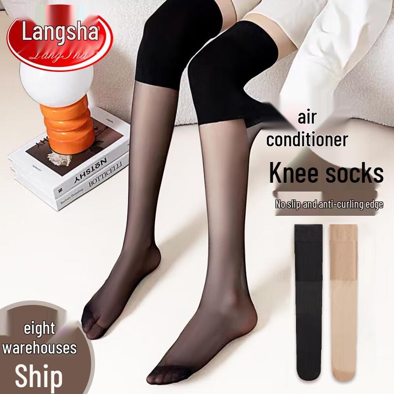 LangSha Women's Over-the-Knee Air Conditioning Stockings