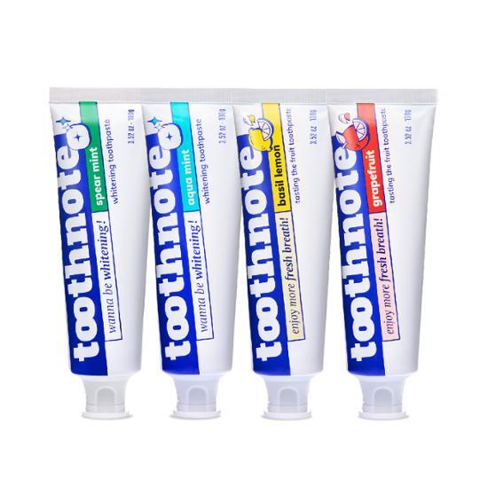 Toothnote Whitening/Moisturizing Toothpaste 100g (Choose 1 of 4 types)
