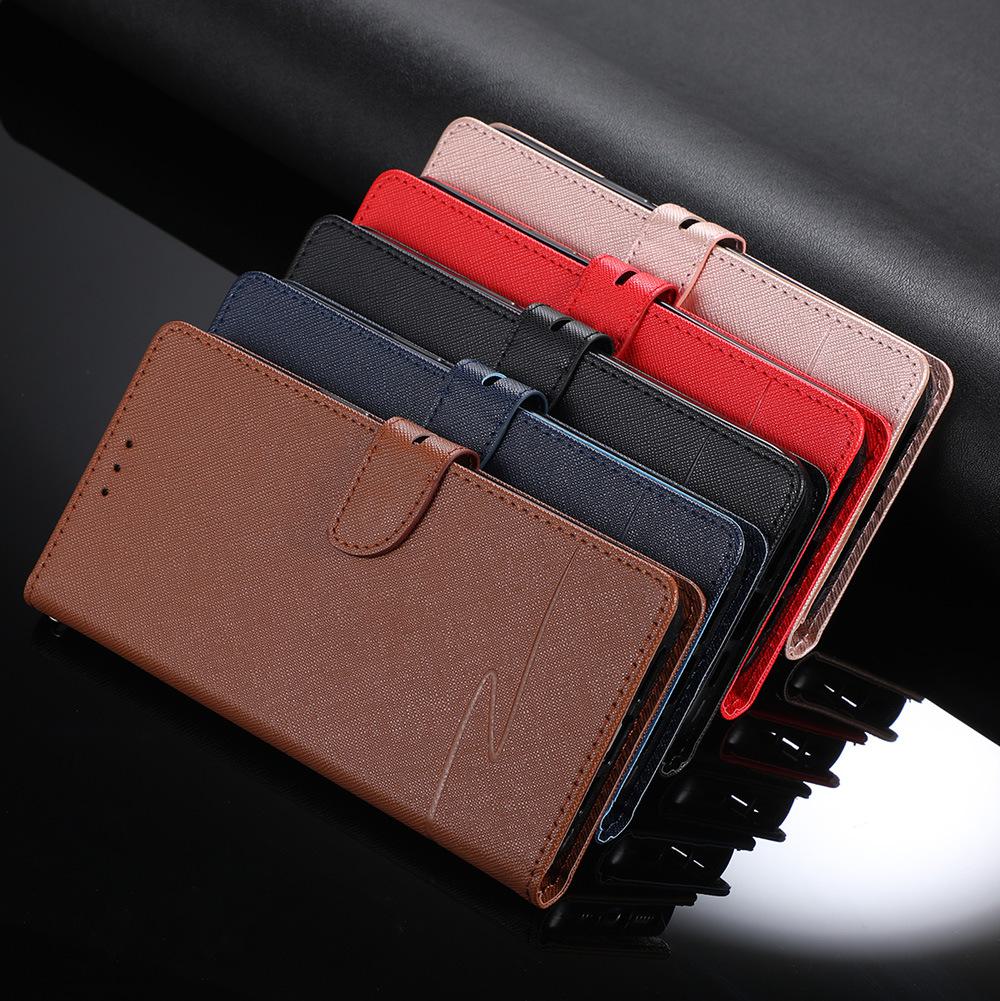 

«Защитный кожаный чехол с отделениями для карт для телефонов Samsung, Xiaomi, Apple» Pink. iPhone 11 pro max (6.5-2019) розовый