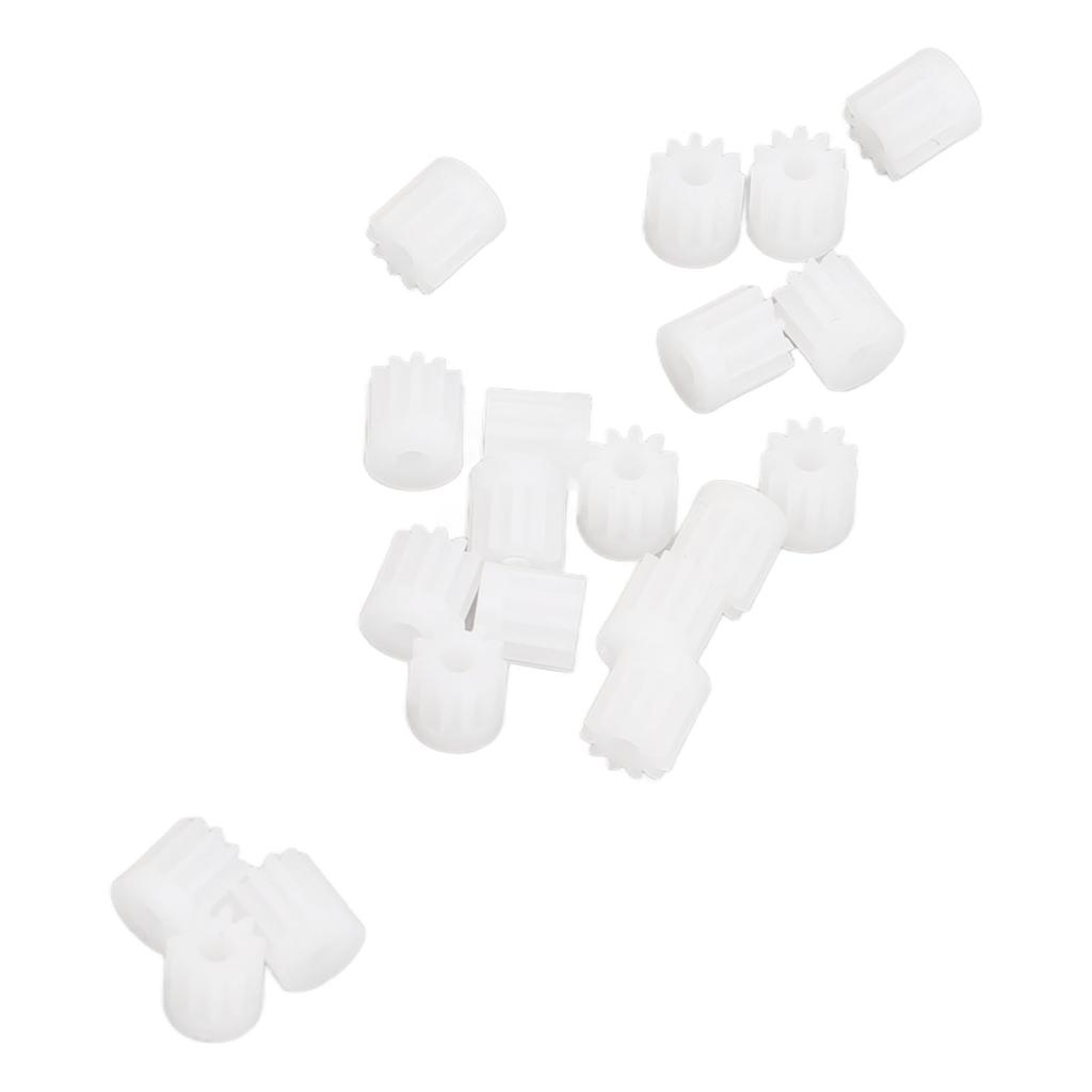 20pcs Plastic Motor Gear 124 for Axial SCX24 11T Remote Control Car Replacement Motor Gear