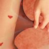 Women's Matte Red Heart Pattern Design Sheer Pantyhose Ultra Soft Nylon Tights With Comfortable Fit Oil Shimmery Tights