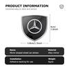 Car Alloy Sticker Shield Styling Emblem Accessories For Benz AMG VIANO GLB GLC GLE GLK W108 W124 W126 W169 W176 AM0