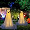 Halloween Decorations Light Up Ghost Outdoor Ghost Decorations Scary Standing Ghosts Decor for Front Door Porch Yard Home Party