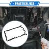 Oil Pan Gasket Compatible for Mini Cooper 1.6l 1597cc 2004-2008, Durable Rubber Black Transmission Pan Gasket